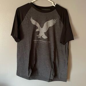 American Gray And Black Shirt